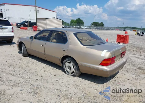 1999 Lexus Ls 400 из США, поврежденный, VIN JT8BH28F7X0146328